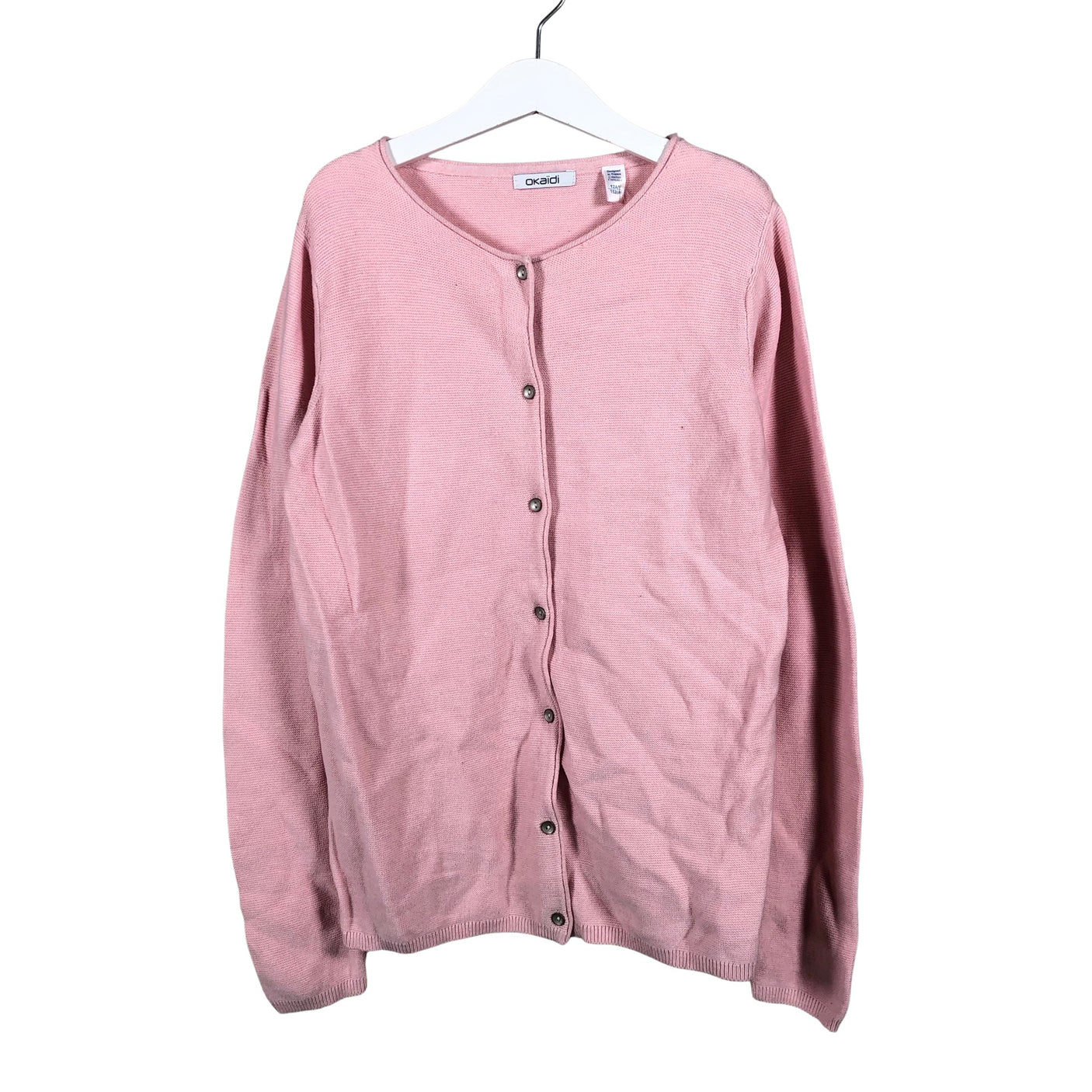 Unisex Okaïdi - Kardigan, suurus 146 - 152 - Heleroosa (1)