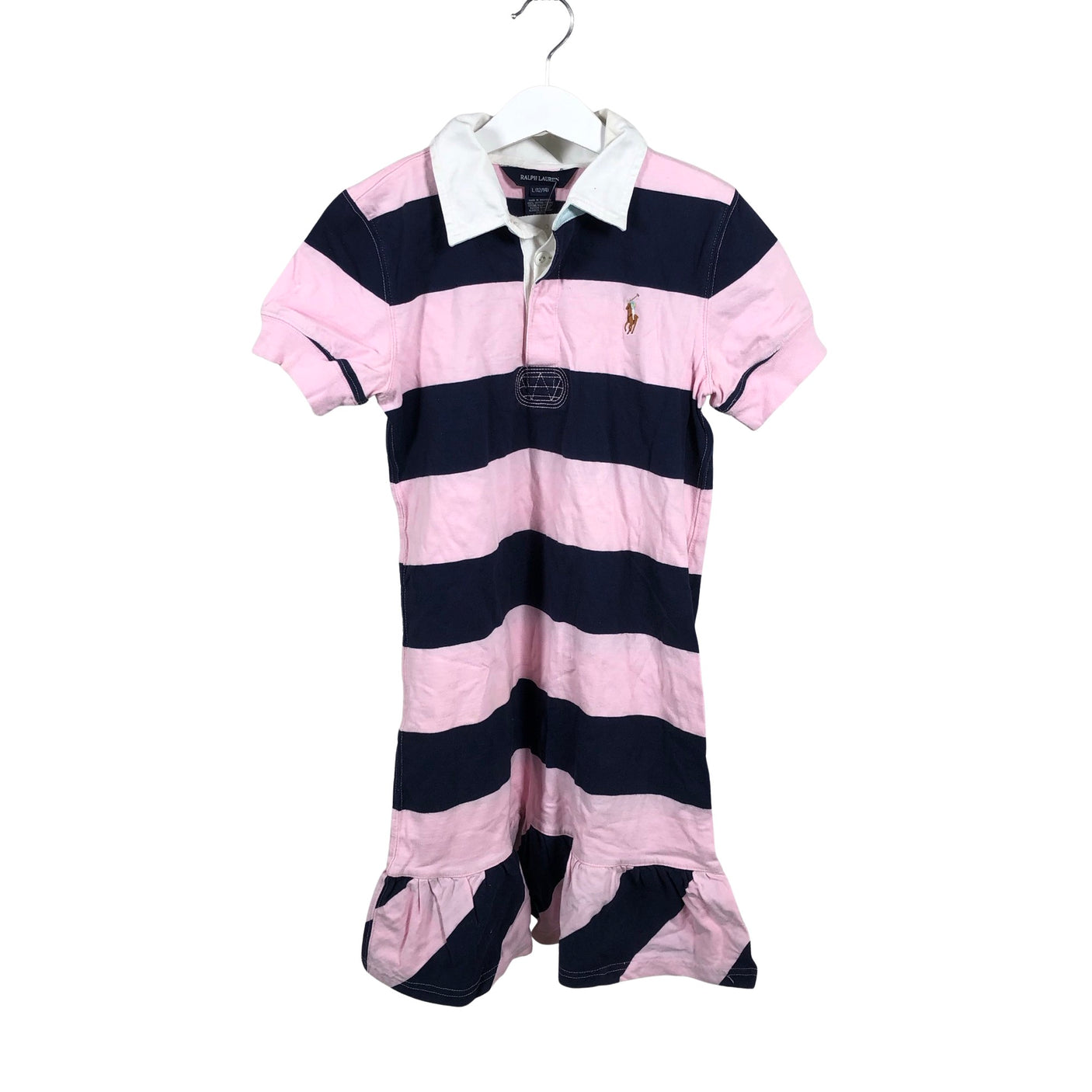 Unisex Polo Ralph Lauren - Trikotaažist kleit, suurus 146 - 152 - Heleroosa (1)