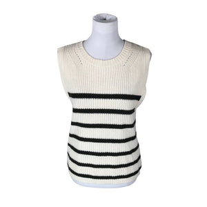 Unisex Tif Tiffy - Kootud vest, suurus 36 - Valge (1)
