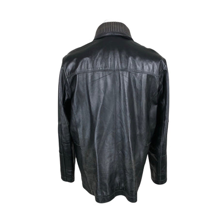 Unisex Saki - Nahktagi, suurus XXL - Must (2)