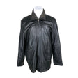 Unisex Saki - Nahktagi, suurus XXL - Must ()