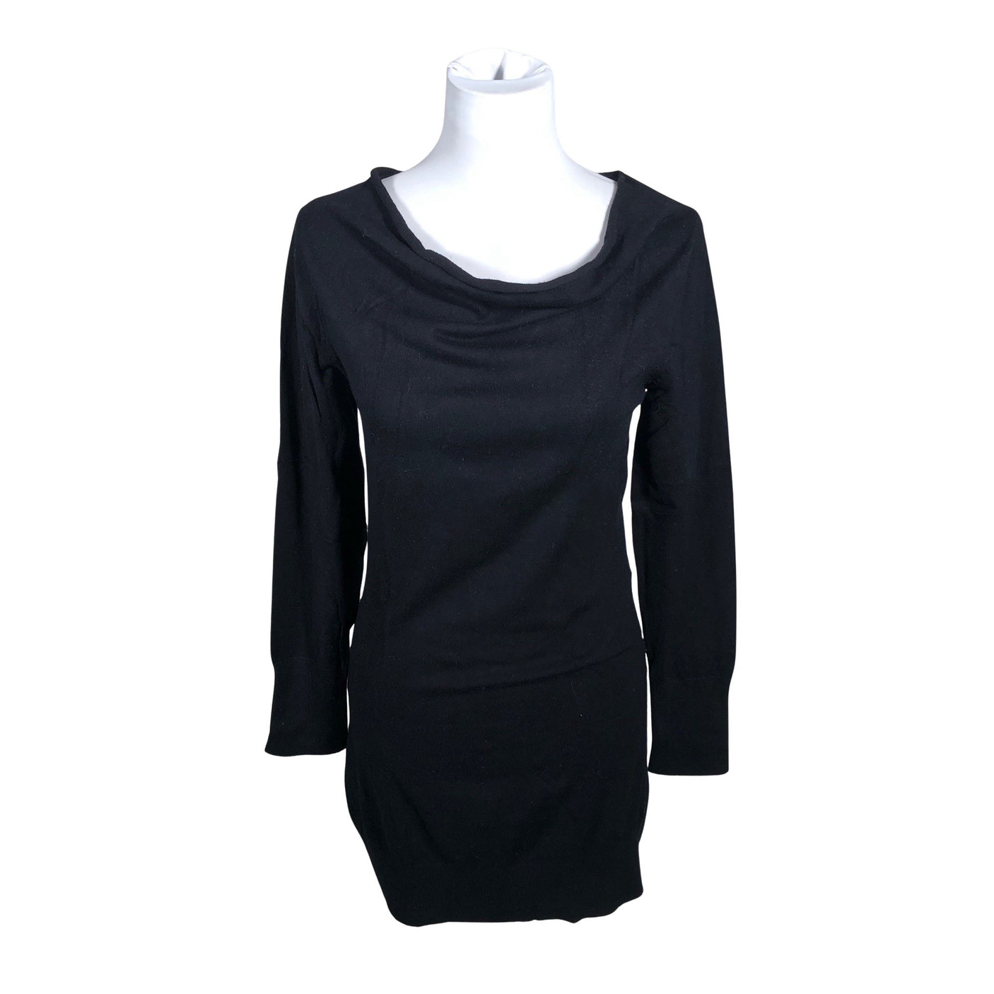 Unisex Comma - Kootud tuunika, suurus 38 - Must (1)