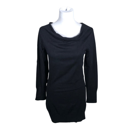 Unisex Comma - Kootud tuunika, suurus 38 - Must ()