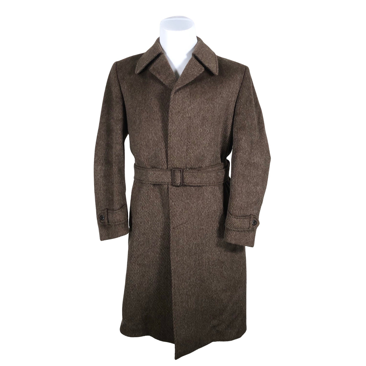 Unisex M.R Roman - Villane mantel, suurus L - Pruun (1)