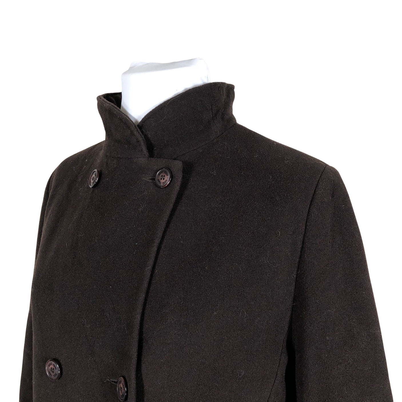 Unisex Dixi Coat - Villane mantel, suurus 44 - Pruun (3)