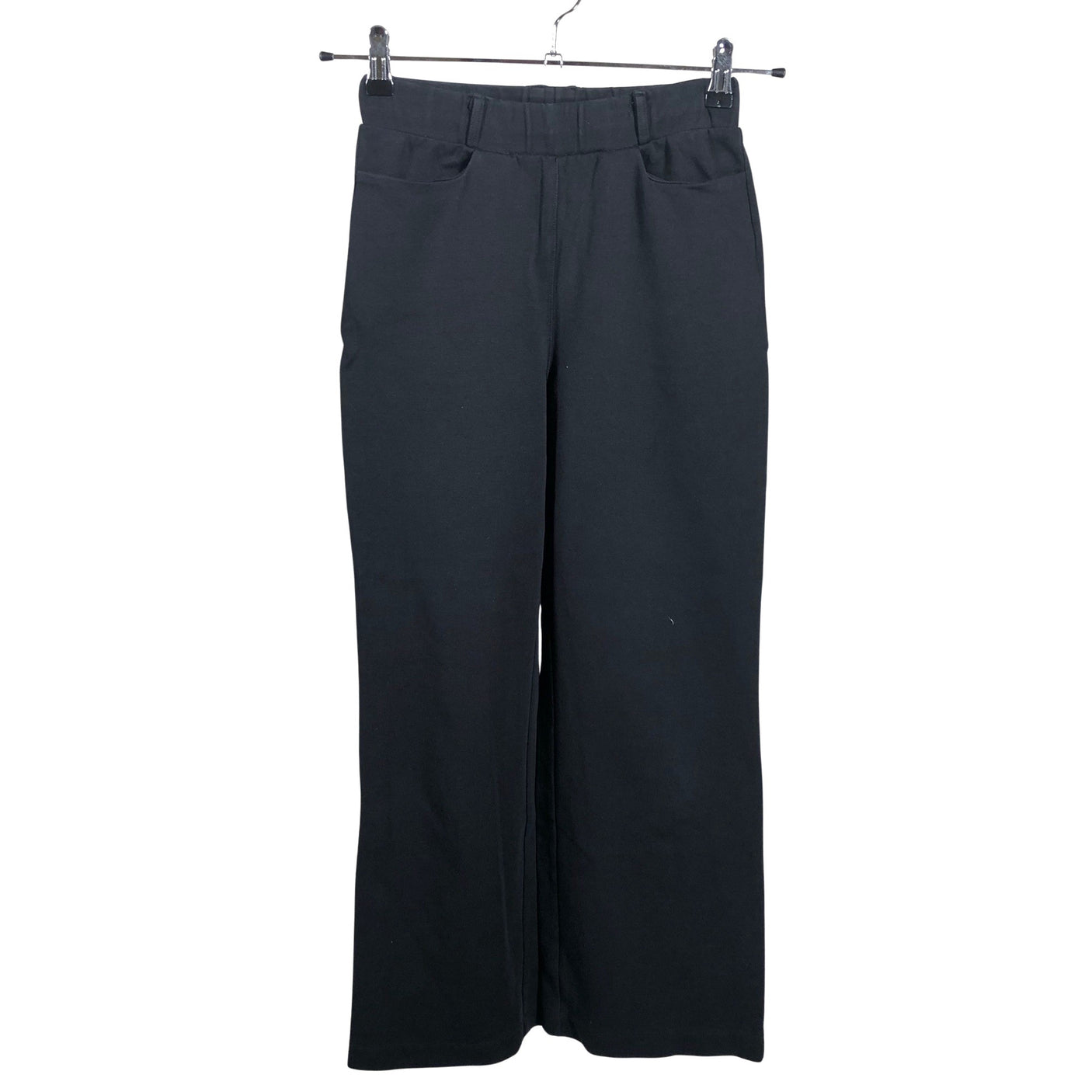 Unisex Hujaus - Dressikangast püksid, suurus 36 - Must (1)