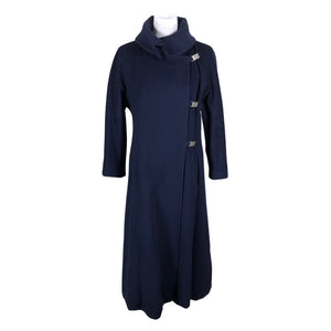 Unisex Iris Aalto - Villane mantel, suurus 36 - Sinine (1)