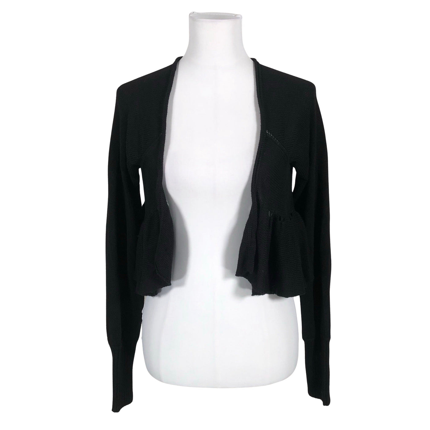 Naisten Bruuns Bazaar - Neuletakki, koko 40 - Musta