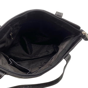 Unisex Magnus Paul - Käekott, suurus Midi - Must (2)