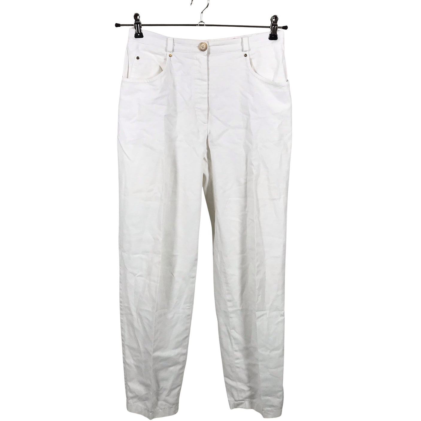 Unisex Basler - Mittevenivad püksid, suurus 38 - Valge (1)
