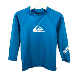 Unisex Quiksilver - Spordisärk, pikad käised, suurus 98 - 104 - Türkiis (1)