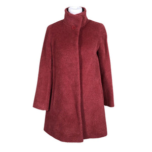Unisex Cinzia Rocca - Villane mantel, suurus 34 - Roosa (1)