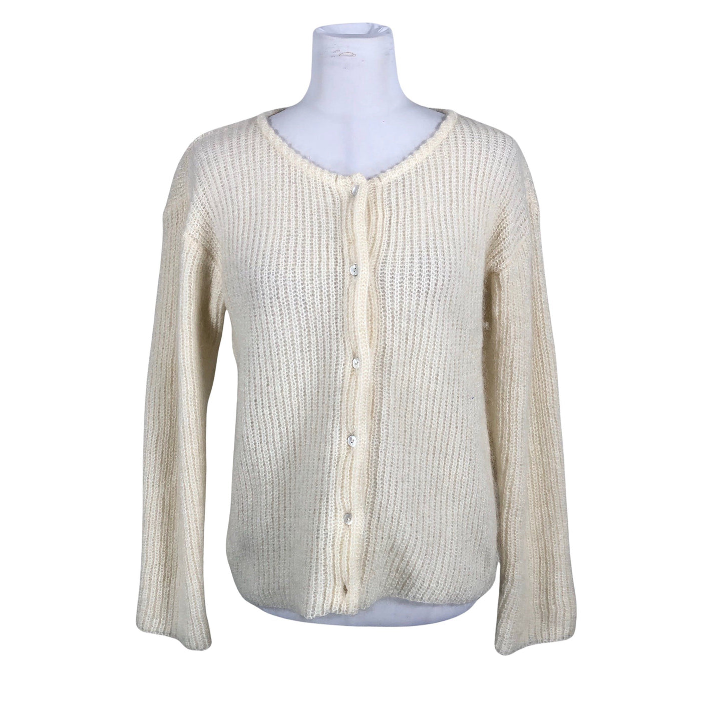 Unisex Gauhar - Kardigan, suurus 38 - Looduslik valge (1)
