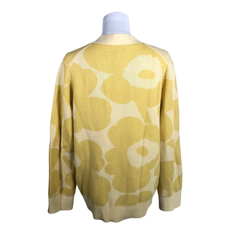 Unisex Marimekko - Kardigan, suurus 36 - Kollane (2)