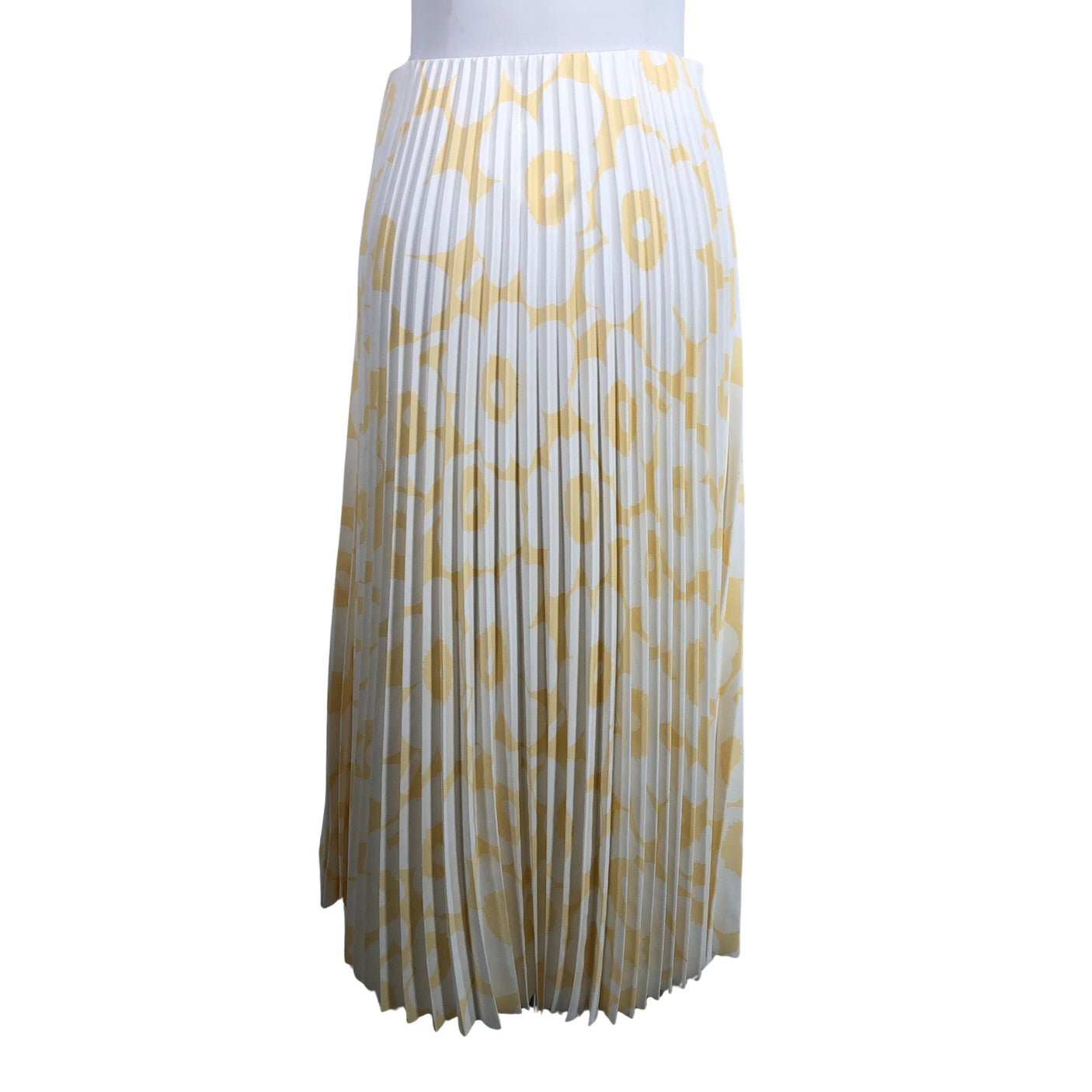 Marimekko - Pleated skirt, size 36 - Yellow