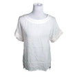 Unisex s.Oliver - Lühikeste käistega pluus, suurus 36 - Valge ()