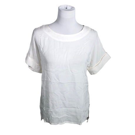 Unisex s.Oliver - Lühikeste käistega pluus, suurus 36 - Valge ()