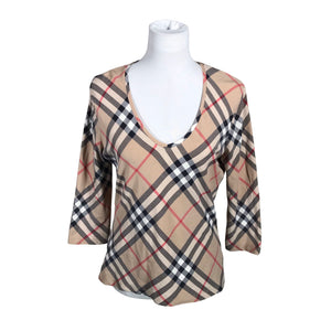 Unisex Burberry - Trikotaažist pluus, suurus 42 - Pruun (1)