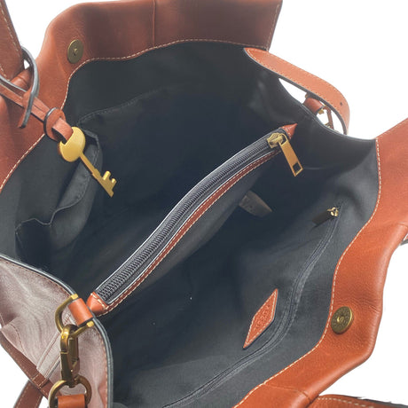 Unisex Fossil - Käekott, suurus Maxi - Pruun (2)