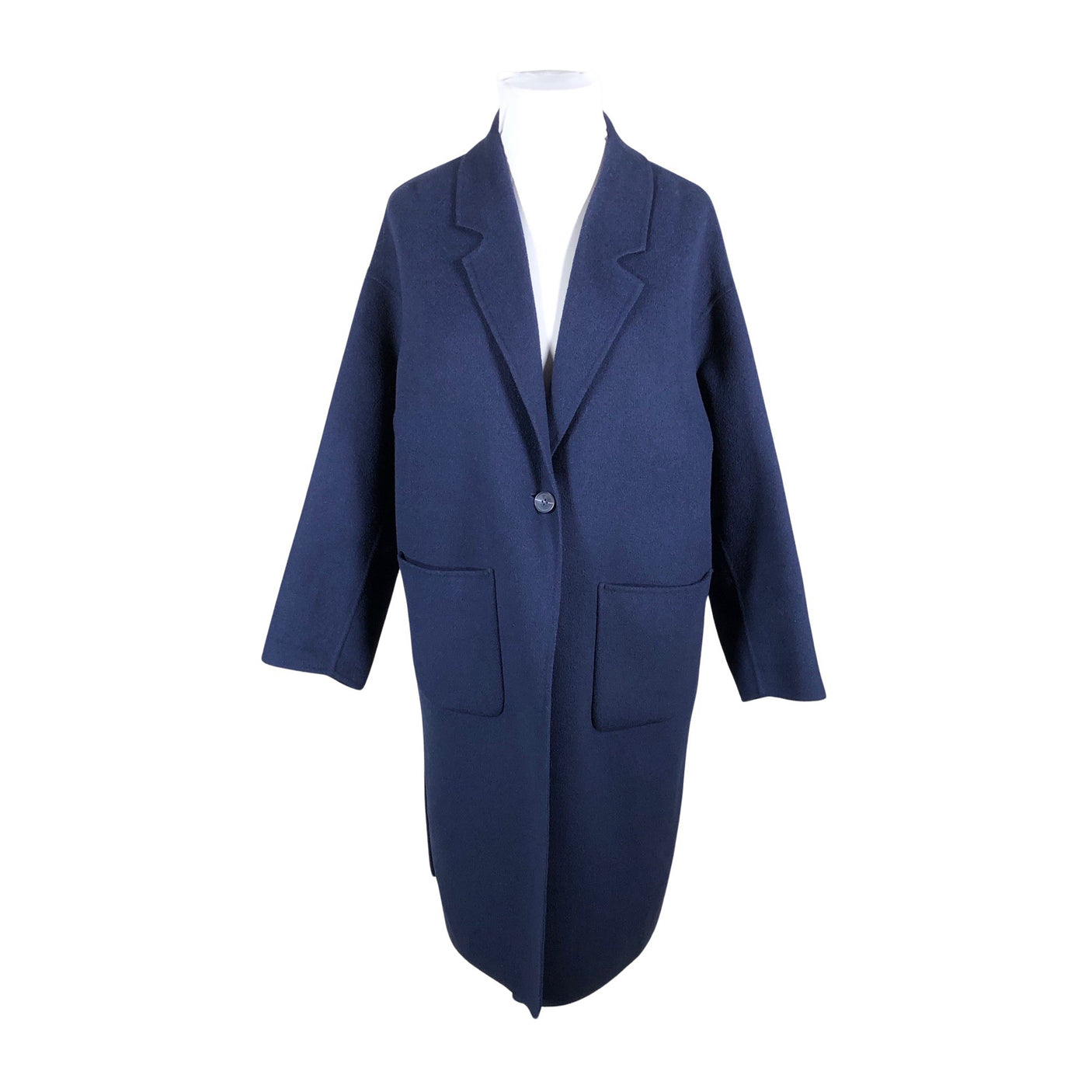 Unisex Nanso - Villane mantel, suurus 48 - Sinine (1)