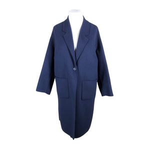 Unisex Nanso - Villane mantel, suurus 48 - Sinine (1)