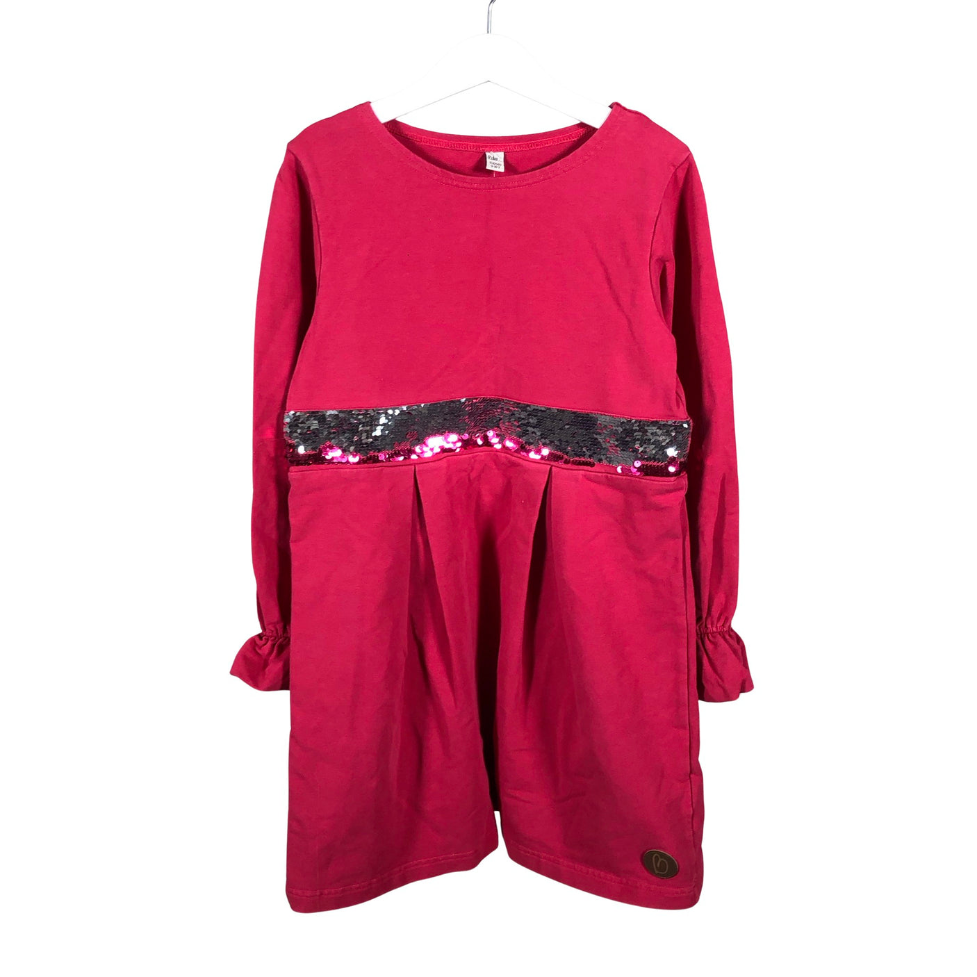 Unisex Blaa - Dressikangast kleit, suurus 134 - 140 - Looduslik valge (1)