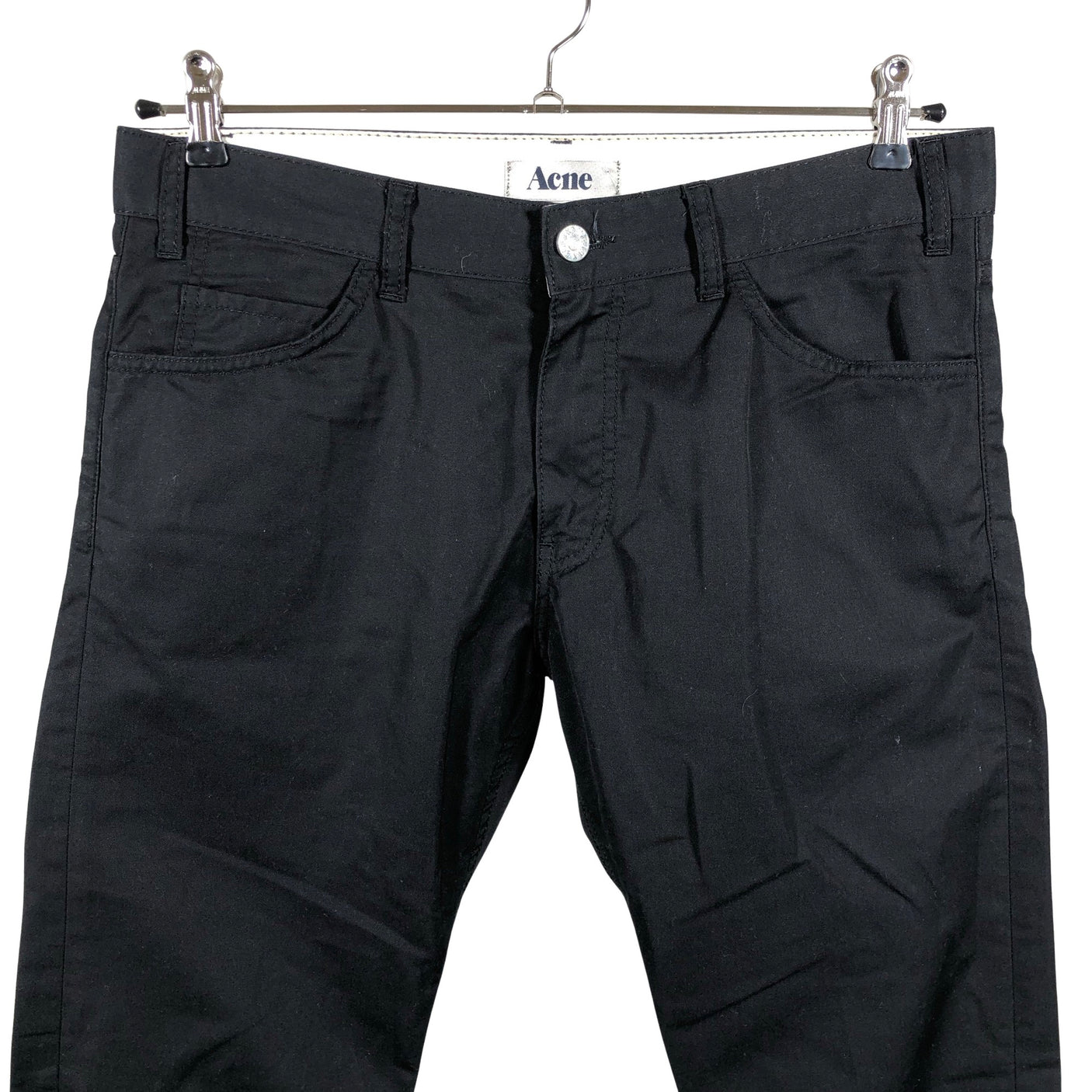 Unisex Acne Studios - Mittevenivad püksid, suurus 42 - Must (3)
