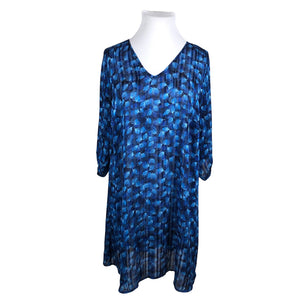 Unisex Zizzi - Õhuke kleit, suurus 46 - Sinine (1)