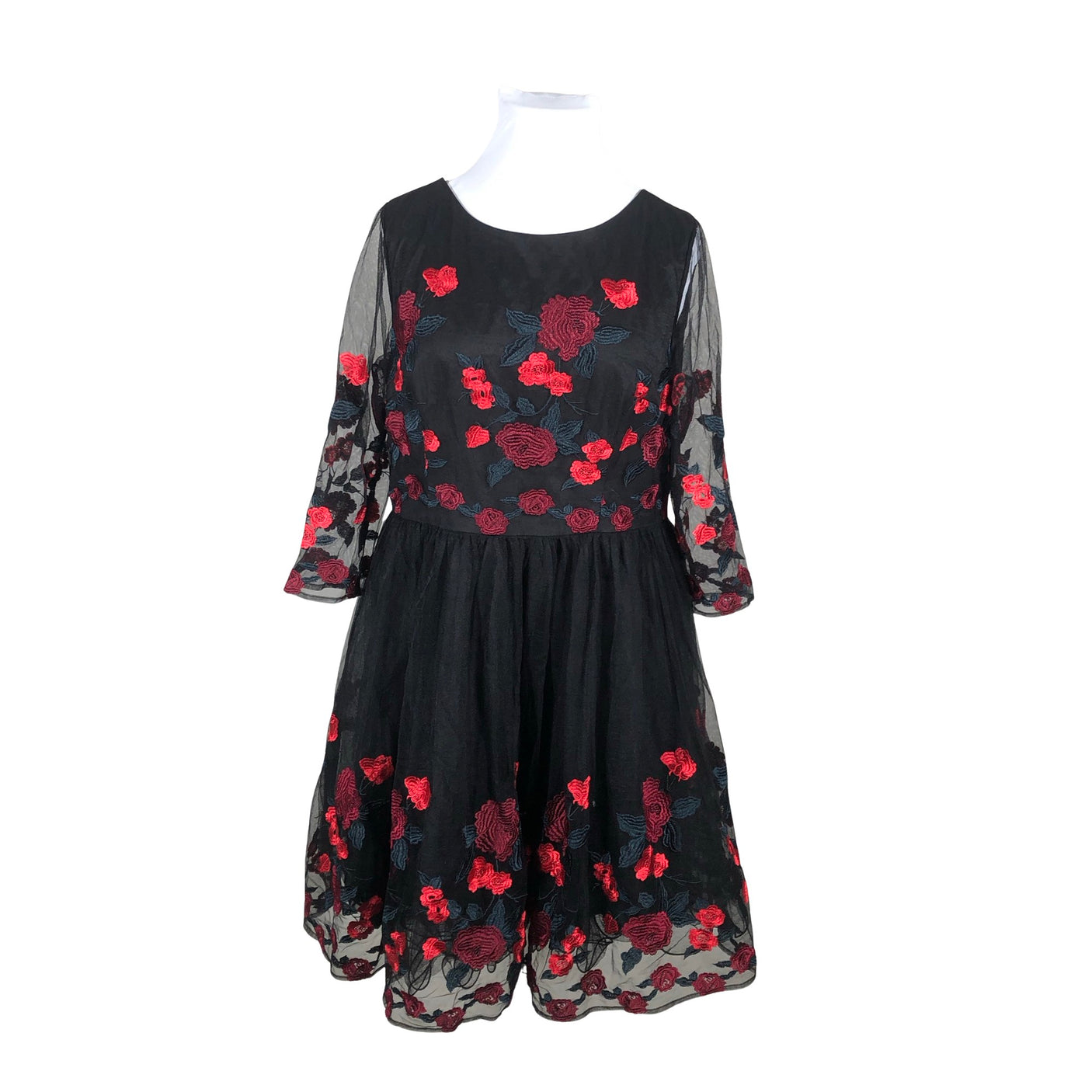 Unisex Chi Chi London - Pidulik kleit, suurus 46 - Must (1)
