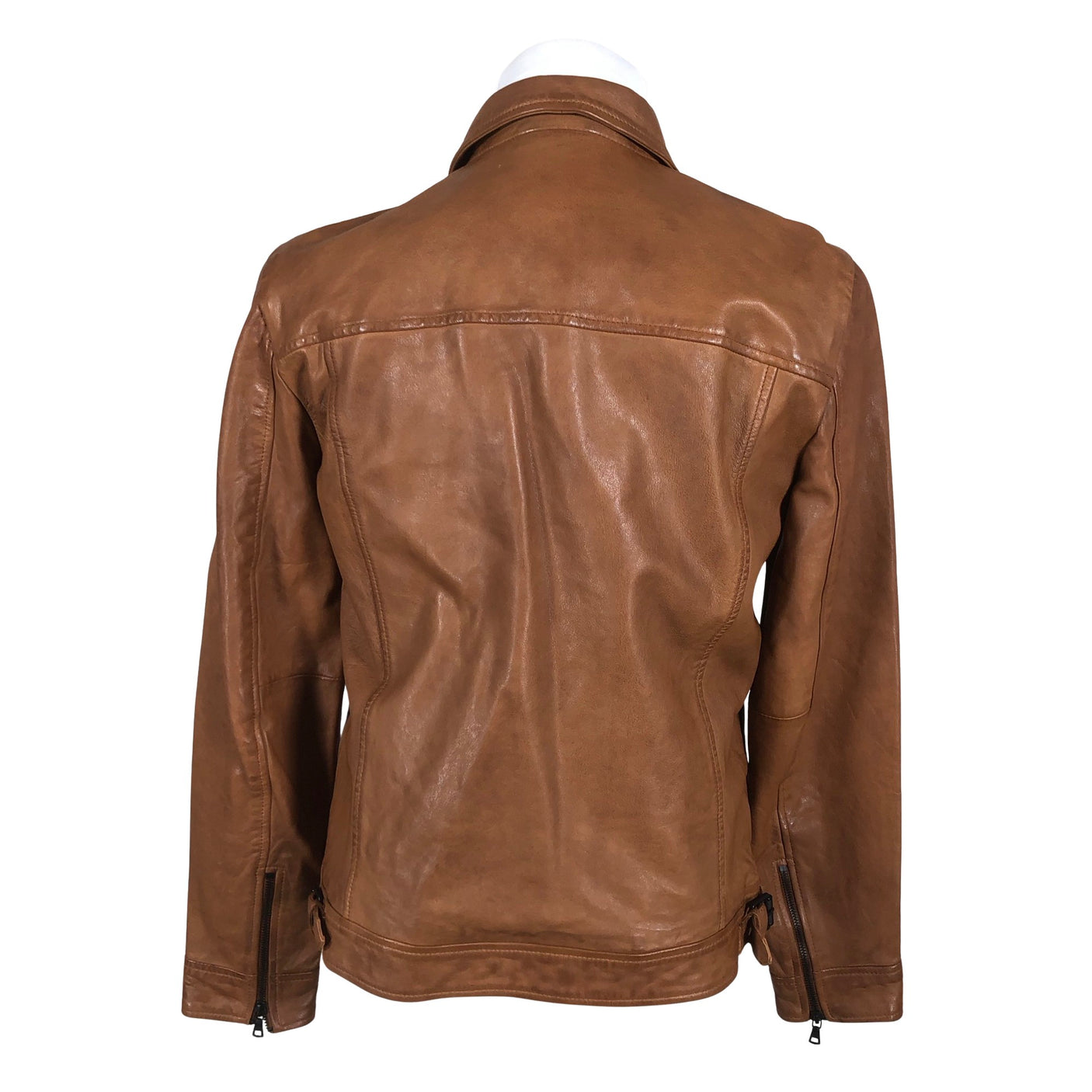 Unisex Superdry - Nahktagi, suurus M - Pruun (2)