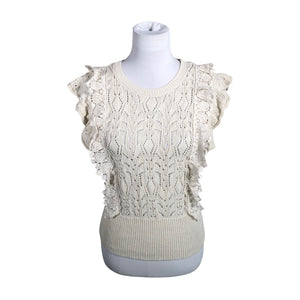 Unisex Lindex - Kampsun, suurus 36 - Looduslik valge (1)
