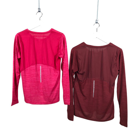 Unisex Soc - Spordisärk, pikad käised, suurus 38 - Veinipunane (2)