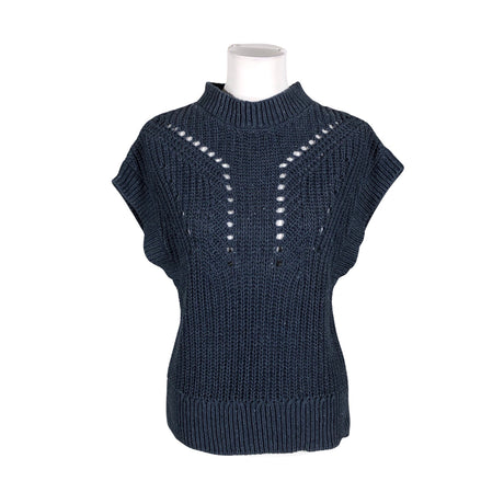 Unisex Lindex - Kootud vest, suurus 38 - Sinine ()