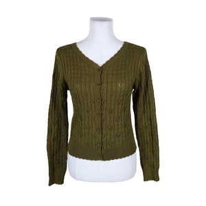 Unisex Yemak - Kardigan, suurus 38 - Roheline (1)