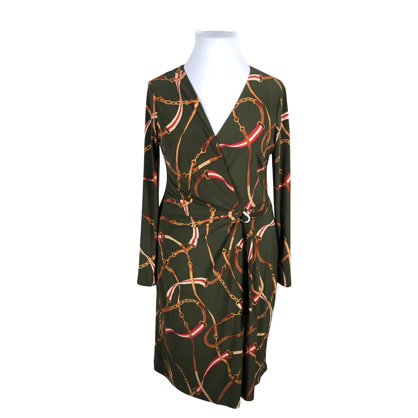 Unisex Lauren Ralph Lauren - Trikotaažist kleit, suurus 44 - Roheline (1)