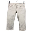 Unisex Esprit - Teksast poolpikad püksid, suurus 34 - Beige ()