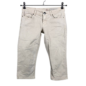 Unisex Esprit - Teksast poolpikad püksid, suurus 34 - Beige (1)