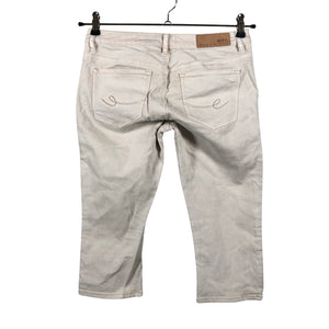 Unisex Esprit - Teksast poolpikad püksid, suurus 34 - Beige (2)