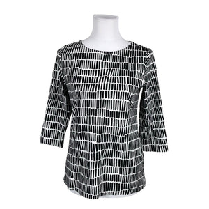 Unisex Marimekko - Trikotaažist topp, suurus 38 - Valge (1)