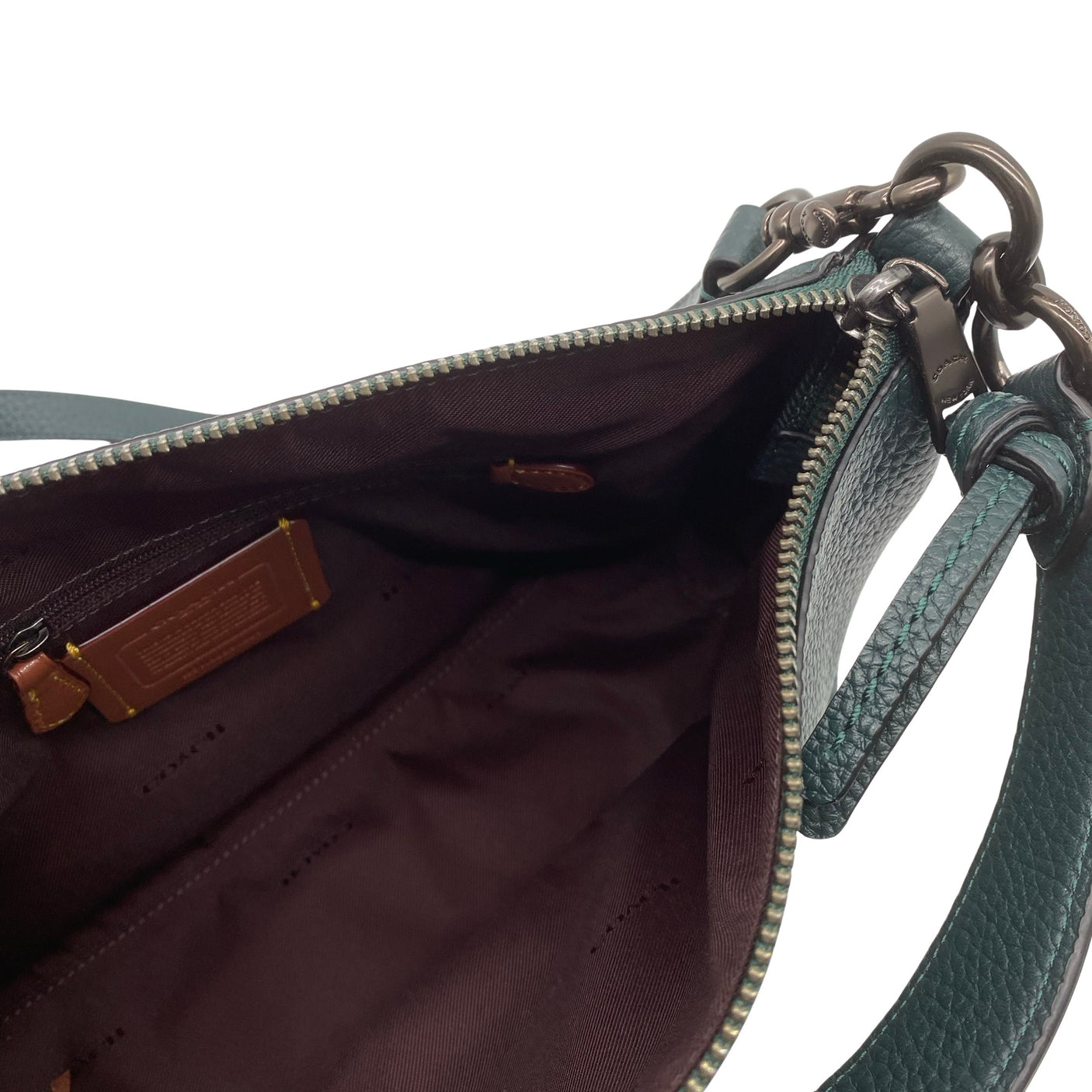 Unisex Coach - Õlakott, suurus Midi - Roheline (3)
