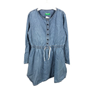 Unisex Benetton - Mitteveniv kleit, suurus 134 - 140 - Sinine (1)