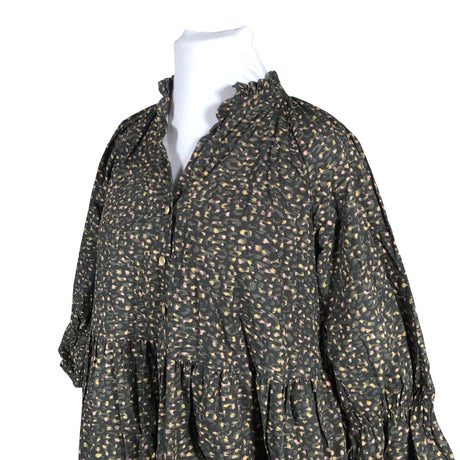 Unisex Gauhar - Mitteveniv kleit, suurus 42 - Roheline (2)