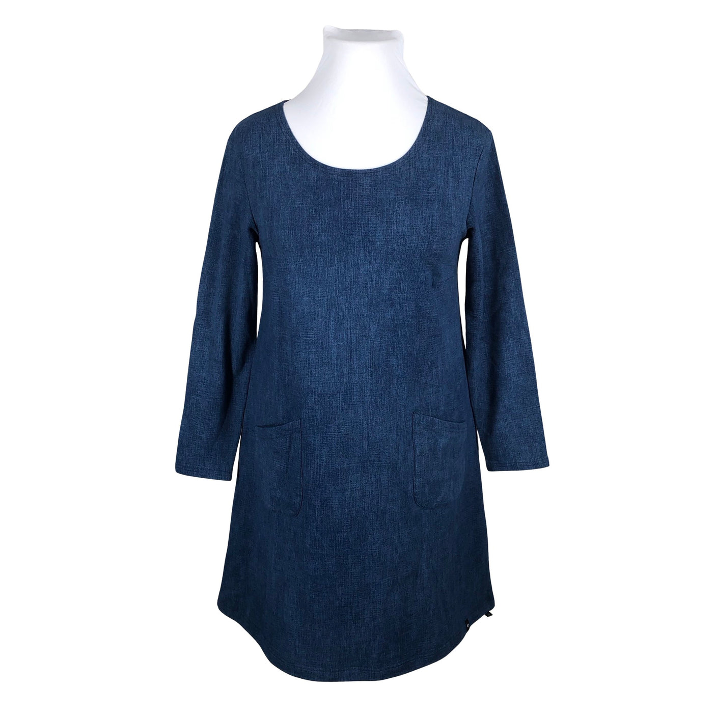 Unisex KLO Design - Dressikangast kleit, suurus 42 - Sinine (1)