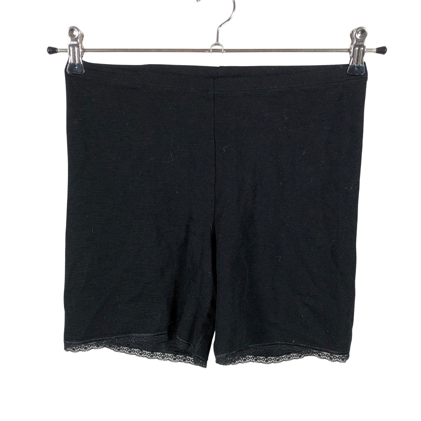 Unisex Lindex - Trikotaažist lühikesed püksid, suurus 40 - Must (1)