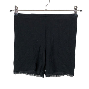 Unisex Lindex - Trikotaažist lühikesed püksid, suurus 40 - Must (1)