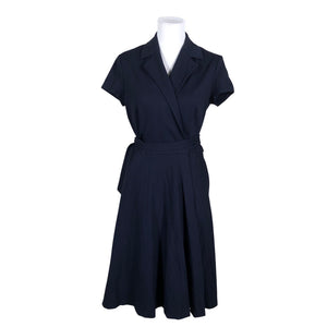 Unisex Andiata - Trikotaažist kleit, suurus 40 - Sinine (1)