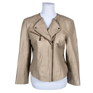 Unisex Andiata - Nahktagi, suurus 38 - Beige (1)