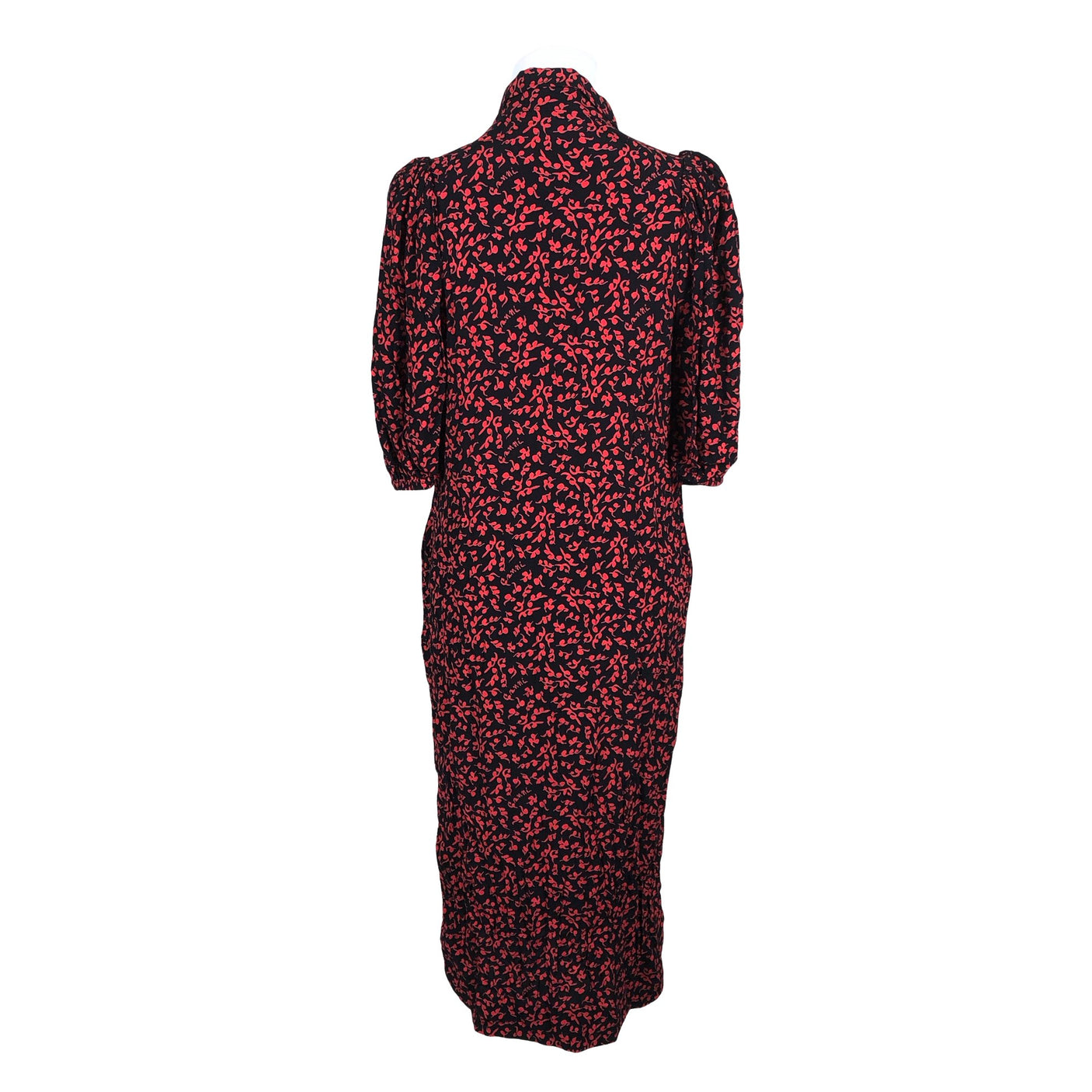 Unisex Ganni - Õhuke kleit, suurus 34 - Must (3)