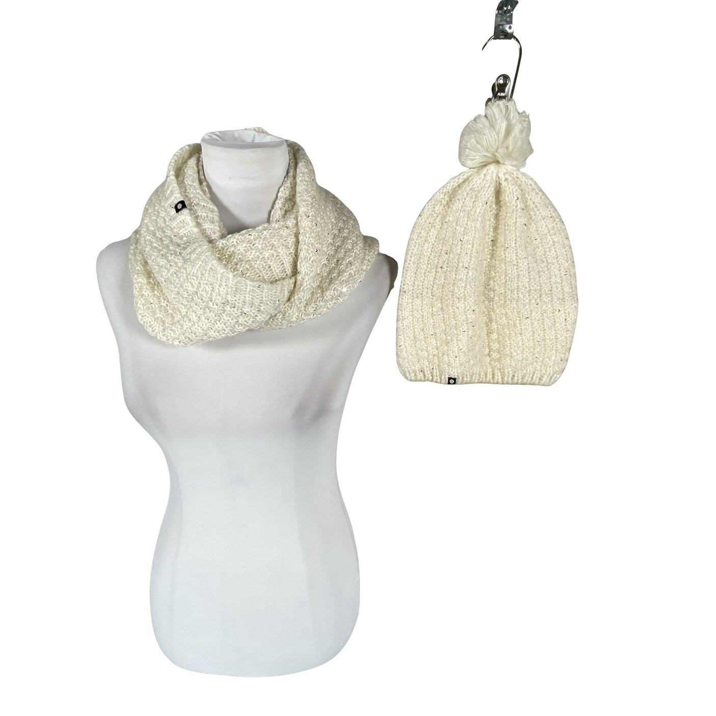 Unisex Icepeak - Talvemüts, suurus 52 - 54 cm - Looduslik valge (1)