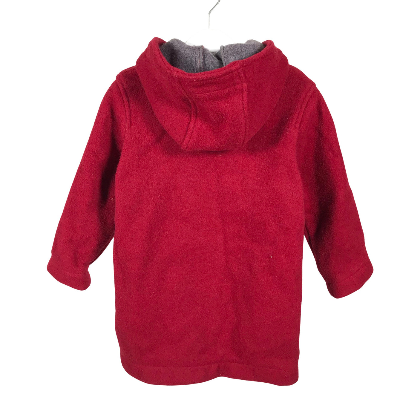 Unisex Benetton - Villane mantel, suurus 104 - 110 - Punane (2)